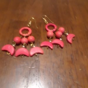 Handmade Earrings Wood